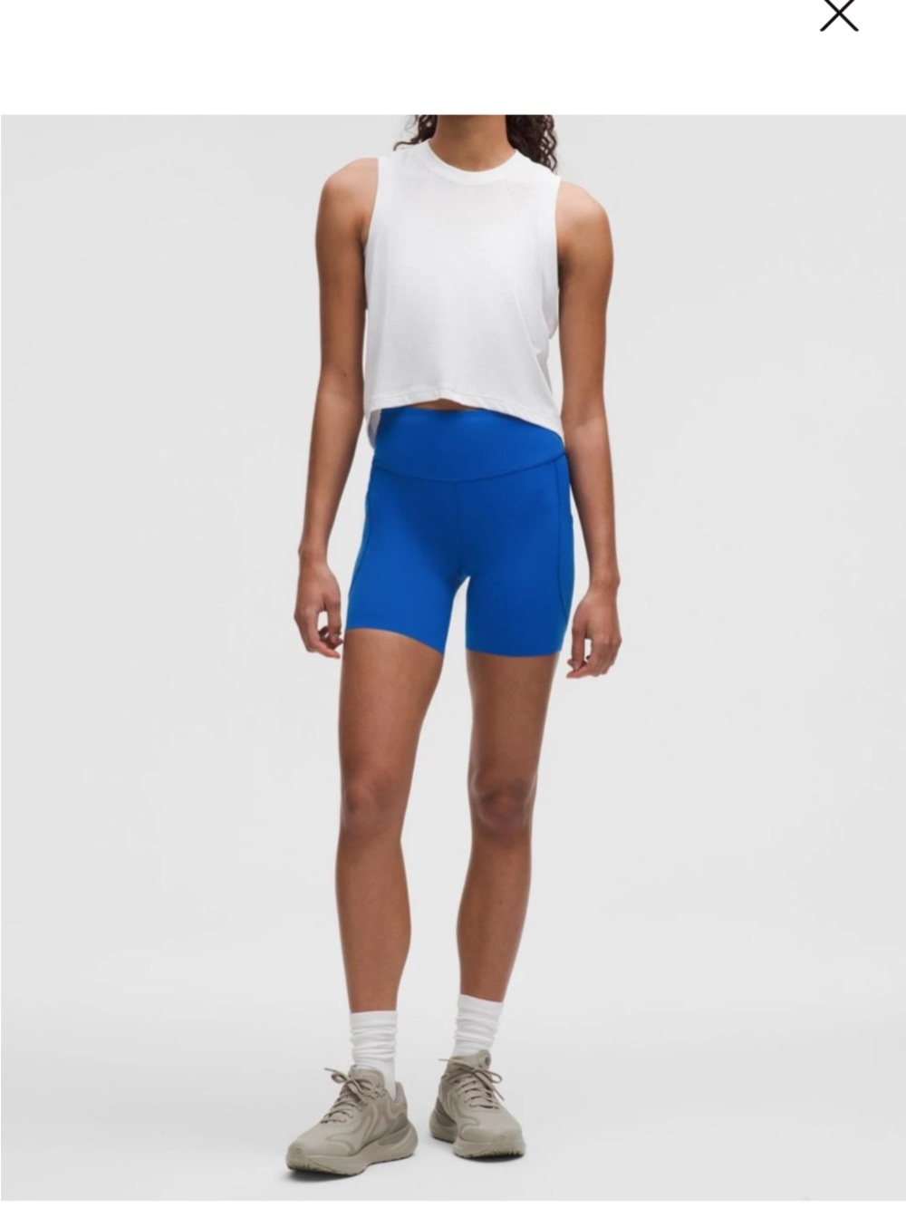 lululemon athletica Cobalt Blue High-Rise Bike Shorts Fast & Free